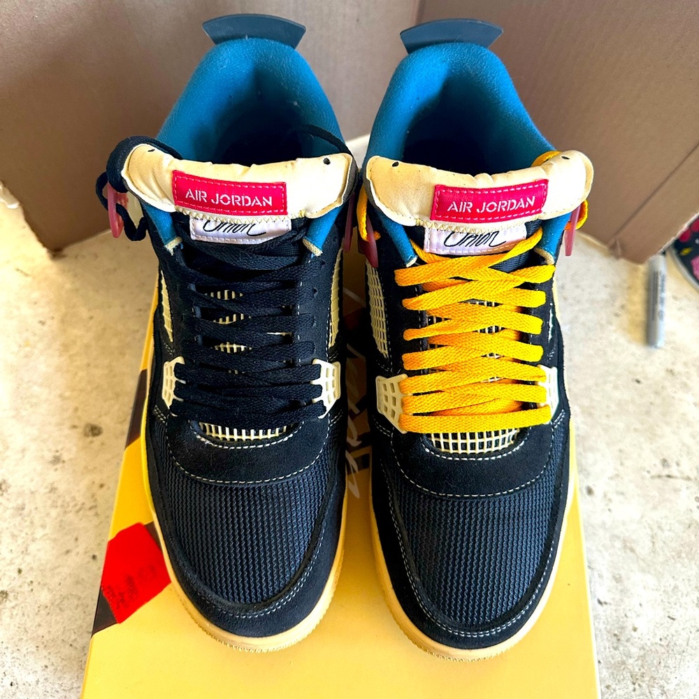 Jordan 4 Retro x Union LA Mid Off Noir Size 13